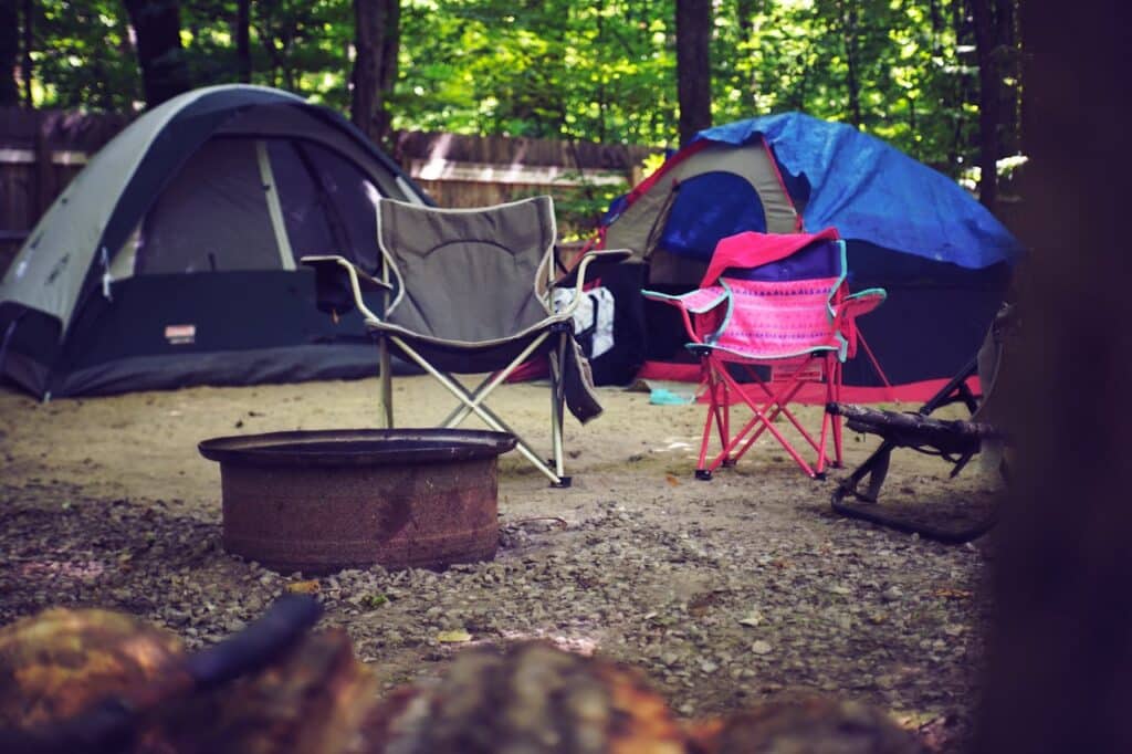 camping en famille